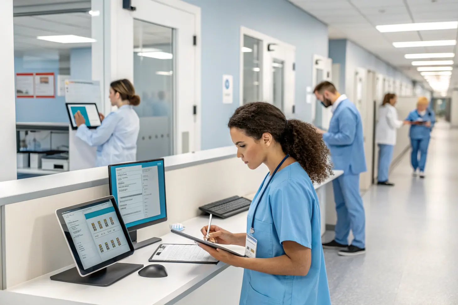 Как ИИ снижает нагрузку на врачей и персонал